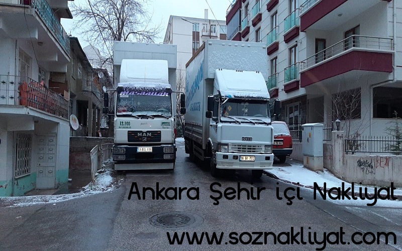 Ankara Şehir içi nakliye firması